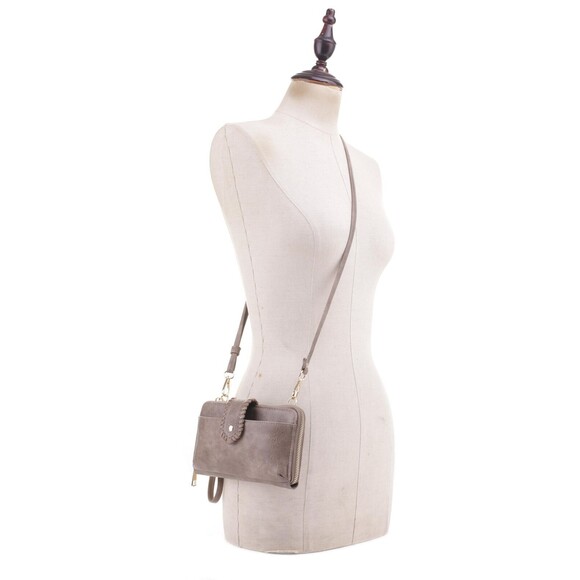 Abby Crossbody Vegan Leather Sling Bag - Picture 5 of 5